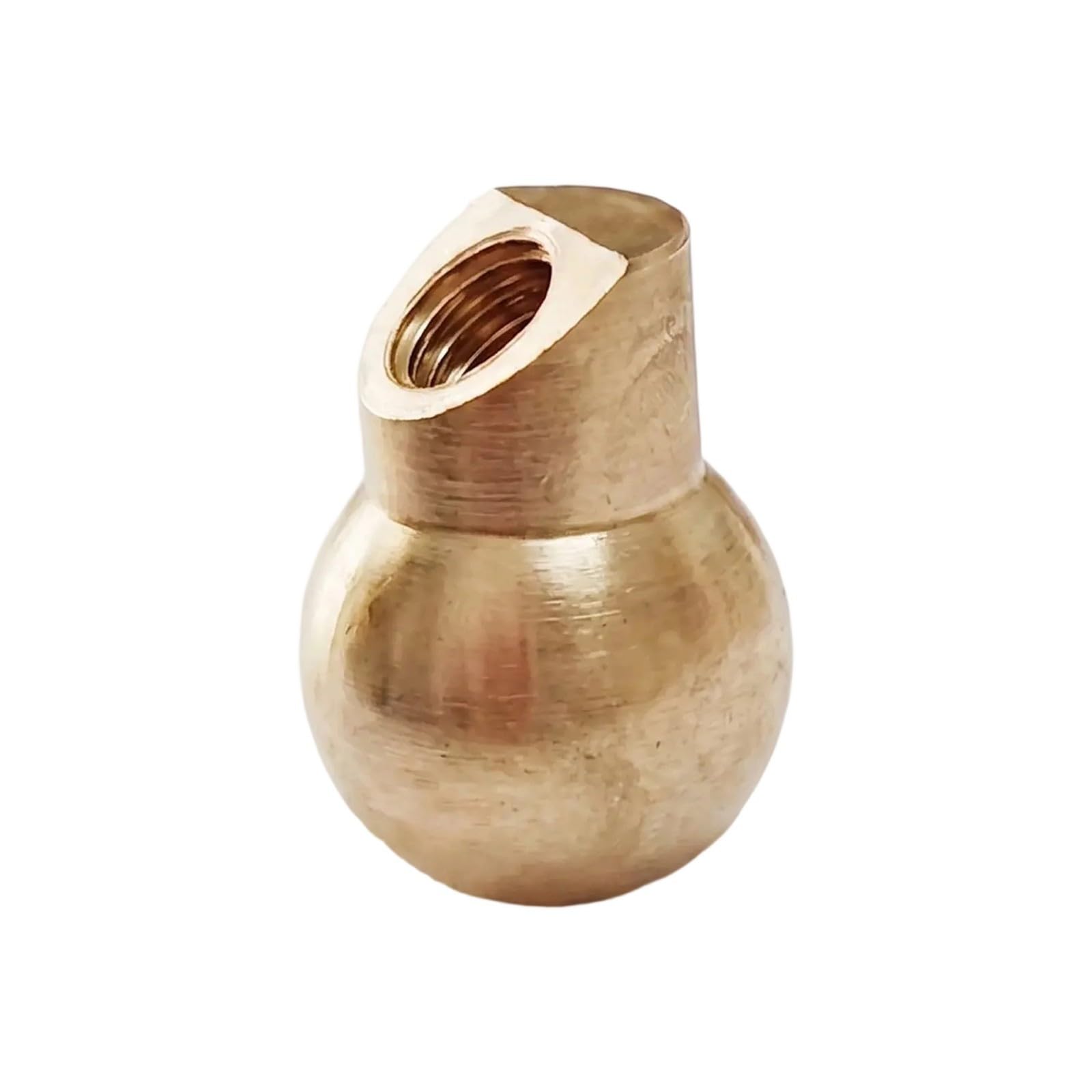 Vdaxvme 15.8Mm M 6 Brass Ball Coolant Nozzle With Long Straight Shaft And Accurate Water Outlet Water Cooling Through Hole Sprayer For Enhances Cutting