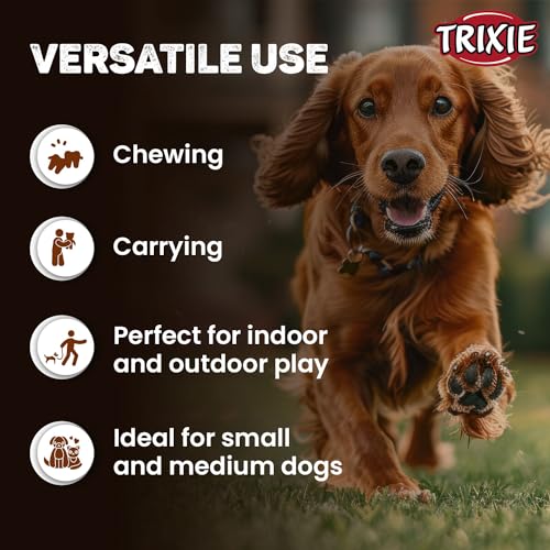 Trixie Hundespielzeug Ente aus Plüsch