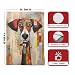 GCFET Dog Lover Kitchen Towels - Whimsical Dog Decorative Dish Towels, Hand Towel, Tea Towel, 16x24 Inches Set of 4