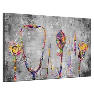 iHAPPYWALL Large Abstract Stethopho...