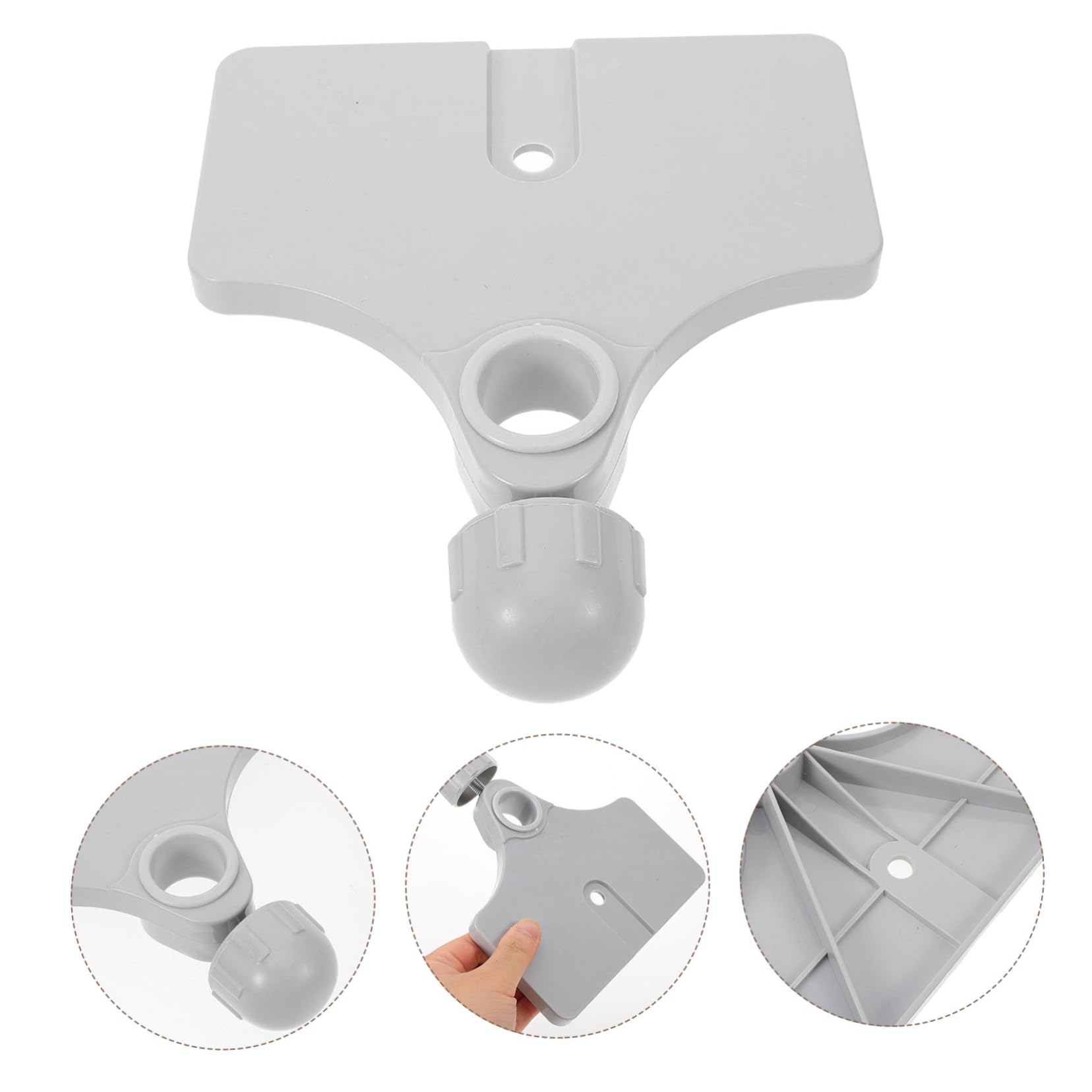 TOVINANNA Pcs Detachable Drip Stand Plate Infusion Stands Tray for Medical Product Holder Plastic Tray Accessories