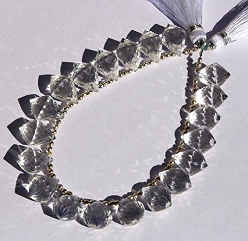 Rock Crystal Quartz Chandelier Briolettes pour réparer et créer vos bijoux
