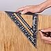 Mr. Pen- Metal Square Ruler, 7 Inch, Aluminum Rafter Square, Carpenters Square Tool, Carpentry Squares,