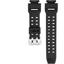 Silicone Strap and Bracelet Compatible with G-9200 GW-9200/GW-9110/GW-9101 Strap Replacement StrapBlack