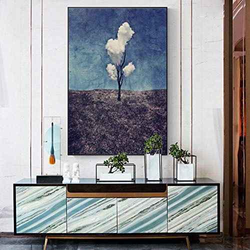 Cuadros de lienzo de árbol de la vida abstracto para decoración del hogar moderna 3