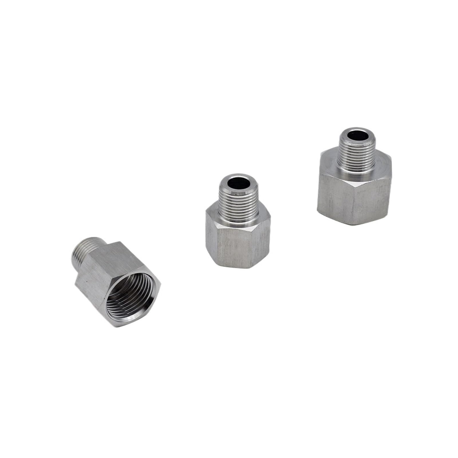 0.3 cm 0.6 cm 1.3 cm 1.9 cm 2.5 cm 304 stal nierdzewna sześciokątne wewnętrzne gwinty zewnętrzne manometr nadajnik BSP łącznik rurowy (3l4 (M) do 1l2(F) cala)