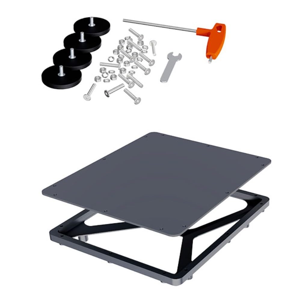 Mini soporte magnético de montaje con cubierta de lluvia, base de aleación de aluminio, techo de vehículo de sujeción fuerte de 4 imanes, accesorio gris