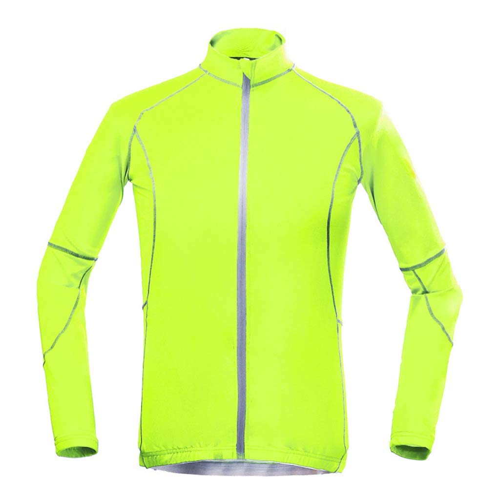 Vêtements de cyclisme respirants et veste de vélo ajustée taille L