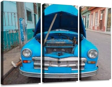 Amazon Co Jp 乗り物 のりもの 車 ボンネット 修理 修理中 メンテ メンテナンス カーメンテ カーメンテナンス くるま クルマ 自動車ポスター パネル 現代壁の絵 壁掛け 部屋飾り 背景絵画 壁アート 完成品 3枚セット すぐ飾る ホーム キッチン