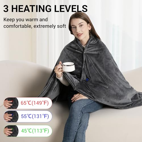 Ockhhui Heated Blanket With 20000Mah Power Bank thumb #3