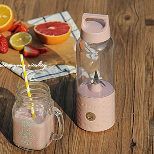 Betonzon Mini liquidificador de suco portátil para espremedor elétrico de frutas, misturador de suco