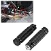 2 Unids Cnc Motocicleta Reposapiés Traseros Universal M8 Antideslizante Reposapiés Clavijas Pedales...