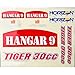 Hangar 9 Decal Set Tiger 30cc HAN237009 Replacement Airplane Parts