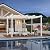 PURPLE LEAF Outdoor Pergola 10' x 13' White Pergola, Double Canopy, White