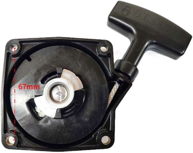 Recoil starter with 67mm measurement