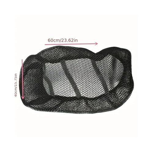 Funda transpirable de verano para evitar el calor en asiento de moto 5