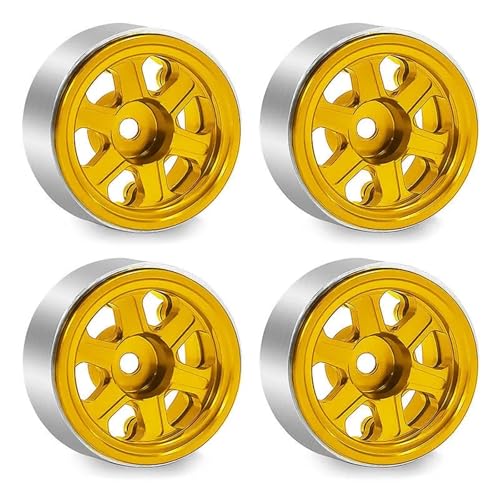 RC�N���[���[�p�A�b�v�O���[�h�p�[�c For SCX30 For Ascent-32 1/30 4 �����f�B�[�v�f�B�b�V���r�[�h���b�N�z�C�[���n�u�z�C�[������ RC �N���[���[�Ԃ̃A�b�v�O���[�h�p�[�c�A�N�Z�T���[(Yellow)