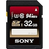 Sony 32GB Class 10 UHS-1/U3 SDHC up to 94MB/s Memory Card (SF32UX2/TQ)[NEWEST VERSION]