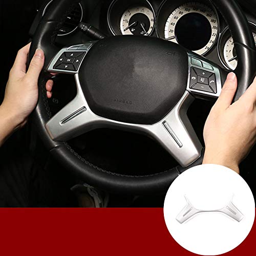 HOTRIMWORLD ABS Inner Steering Wheel Frame Trim Cover for Mercedes-Benz ML W166 2012-2015 GL X166 2013-2015
