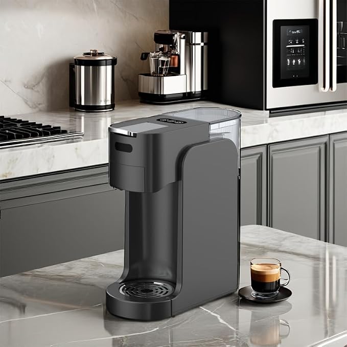 Máquina de Espresso Automática 20 Bar, 800ml, Compatible con Cápsulas y Café Molido miniatura 3