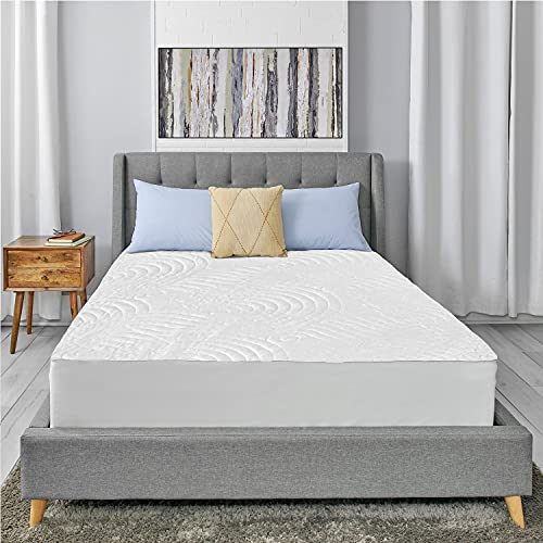 Allergy Relief Waterproof Mattress Protector, Clean Comfort, Fitted Mattress Protector, Twin Mattress Cover #TOP1