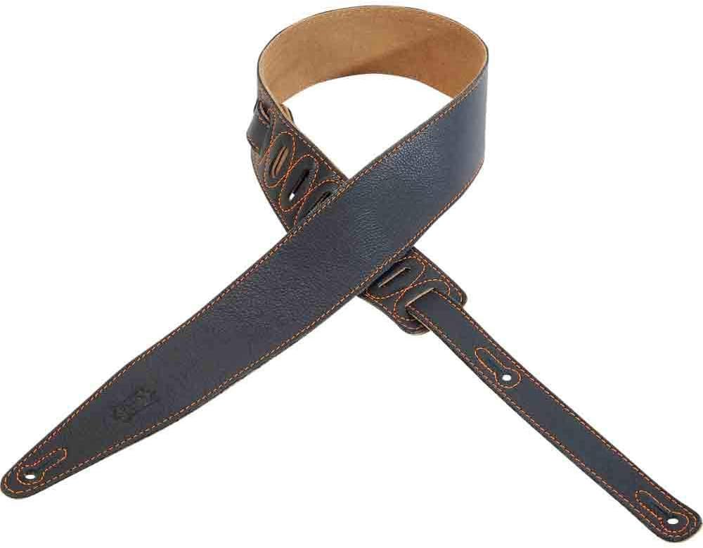 Levy's Leathers MG317WYT-BLK Guitar Strap