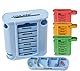 Medikamentendosierer orange Wochendispenser 1 Stück Pillendose Tablettenbox Pillenbox 7 Tage Original Tiga-Med Qualität