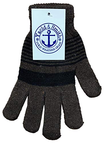 Image of Wholesale Bulk Winter Magic Gloves Warm Brushed Interior, Stretchy Assorted Mens Womens