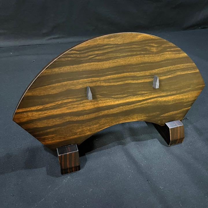 打刀 鐔 波図 真鍮丸撫形 一法作 平安城式真鍮