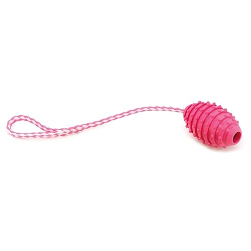 Arquivet Juguete Rosa con Tirador termoplástico para Perros - 10 cm
