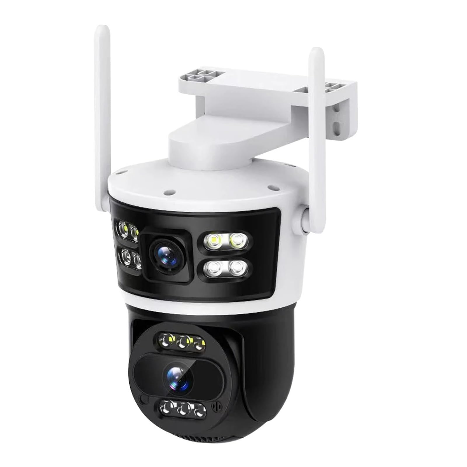 wifi security cameras 8mp 4k ip ptz camera motion detection night vision baby monitor smart home outdoor surveillance(uk plug,camera add 64g)