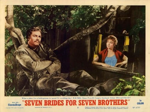 ART.COM Wall Art Print Seven Brides for Seven Brothers, 1954,