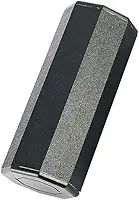 Eujgoov Shaker Octogonal, Instrumento de Alumínio Com Tom Brilhante, Perfeito para Percussionistas e Bateristas, 128 Mm a 308 Mm para Ritmo Latino (128)