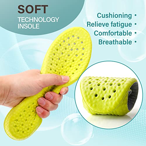 Wllhyf 1 Pair Memory Foam Shoe Insoles, Prevent Foot Odor Shock Absorption Inserts Sports Insoles Soft Comfortable Replacement Insoles For Men Women Relieve Foot Pain Men: Us 8-9.5 #TOP7