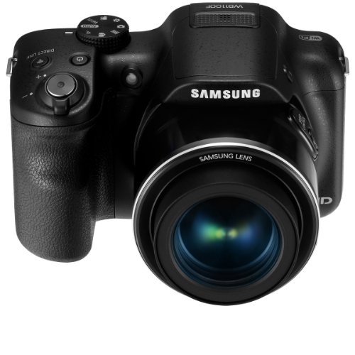 Samsung Wb1100F 16.2Mp Ccd Smart Wifi & Nfc Digital Camera With 35X Optical Zoom, 3.0" Lcd And 720P Hd Video (Black) #TOP7