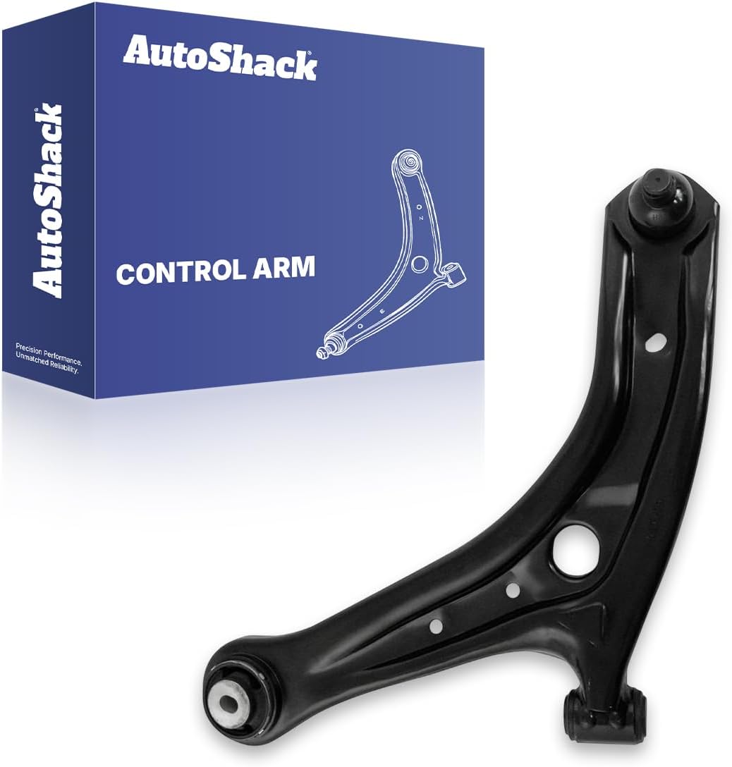 AutoShack Front Left Lower Control Arm and Ball Joint with Bushings for Ford, Fiesta 2011-2019, FWD L3 1.0L L4 1.6L