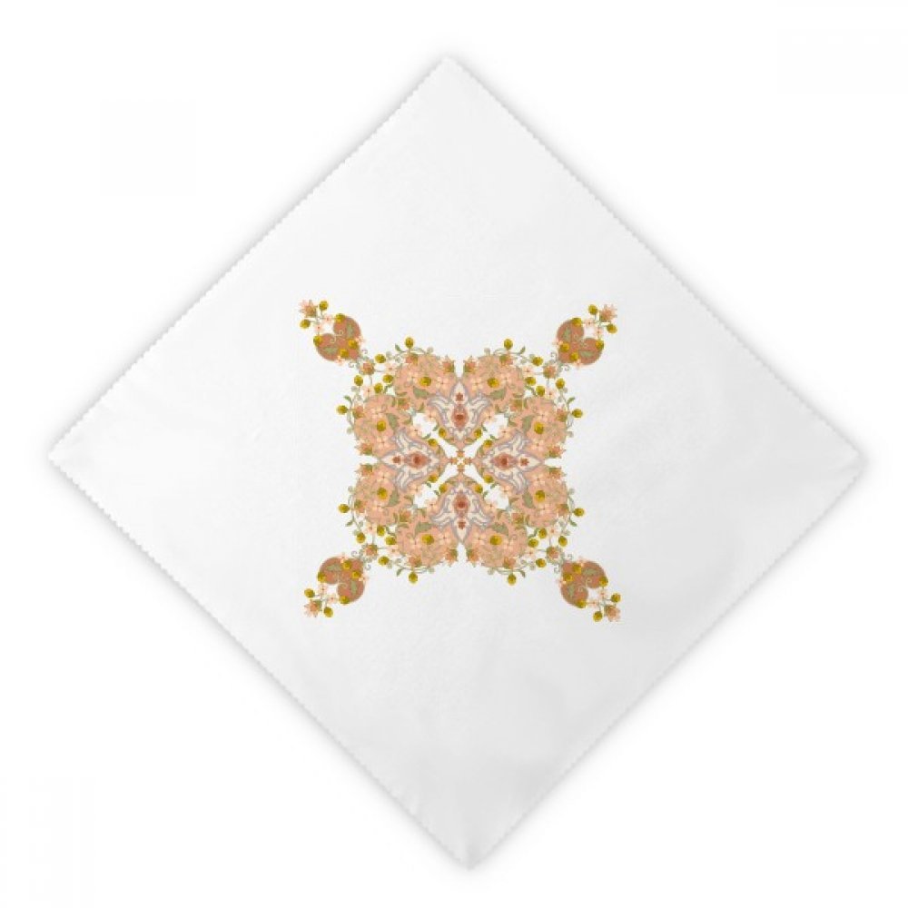 Serviettes en tissu fleur feuille pour sublimer vos tables de dîner et déjeuner