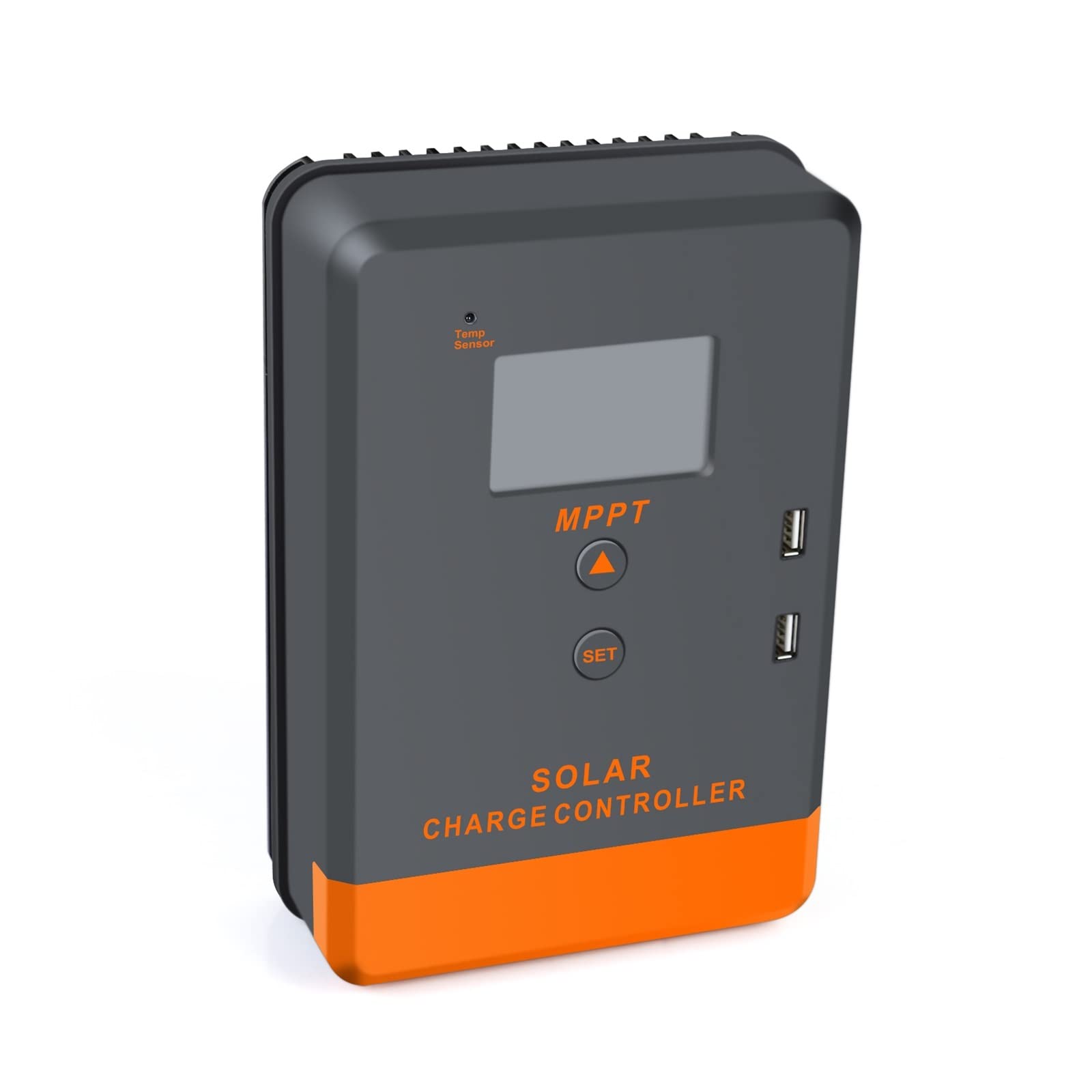 Kontroler ładowania słonecznego, Kontroler ładowarki słonecznej MPPT 40A 30A 20A 12V 24V Regulator panelu słonecznego wyświetlacz LCD różne tryby kontroli obciążenia wsparcie Li(MPPT 20A)