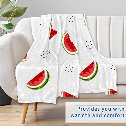 Couverture douce pastèque contre le froid jeté de lit compact - 7