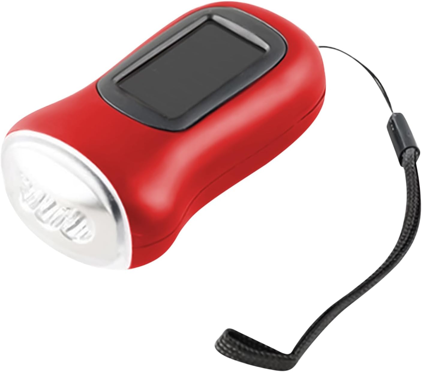 Solar Flashlight Hand Crank Hiking Flashlight