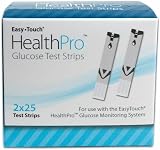 Easy Touch HealthPro Glucose Test Strips - 50 ct