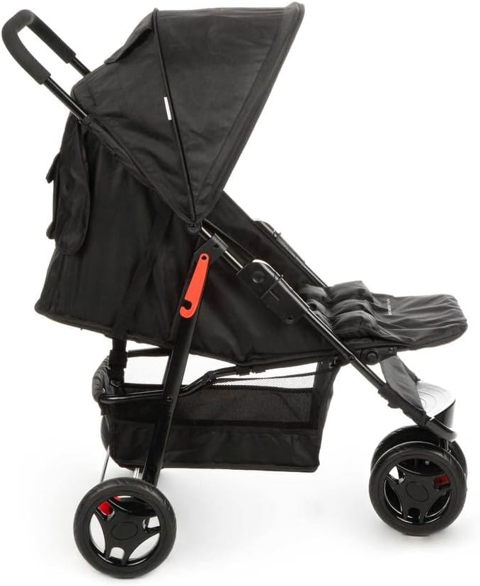 Cosco Kids, Carrinho de Bebê, Toffy, Preto Absoluto - Vista 5