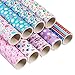 9 PCS Easter Faux Leather Sheets Printed Synthetic Leather Fabric for Making Earrings Hair Bows DIY Crafts