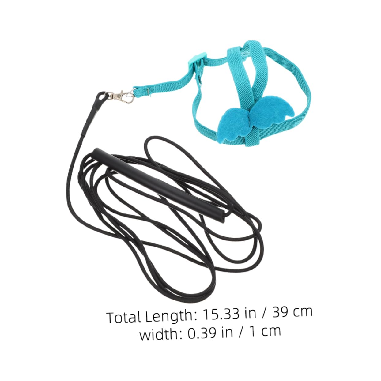 Mipcase Portable Wear-Resistant Parrot Harness with Adjustable Traction Rope: Designed for Cockatiels - for Indoor and Outdoor Flying Activities