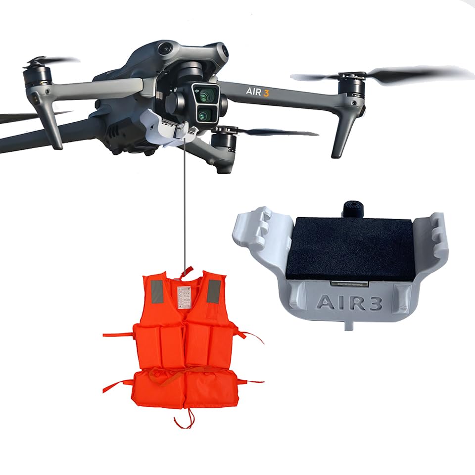 Image of Payload Airdrop System for DJI Air3 Drone, Wedding & Rescue Delivery Accessory