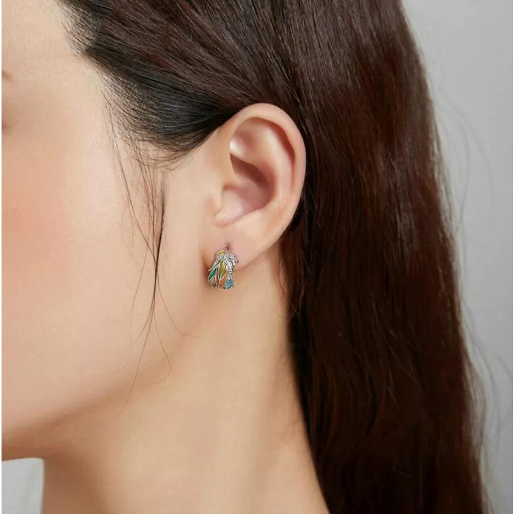 Farbige Ohrstecker, Schmuck für Damen und Herren