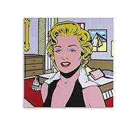 Amazon.co.jp: ロイ・リキテンスタイン「溺れる少女」絵画 モダン