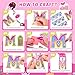 Decorate Your Own Water Bottle Kits for Girls Age 4 5 6 7 8-12, Personalized Initial Diamond Painting Crafts Toys Gifts for Girls 4-12, Arts and Crafts for Kids Ages 6-8 Girls Birthday Christmas Gift