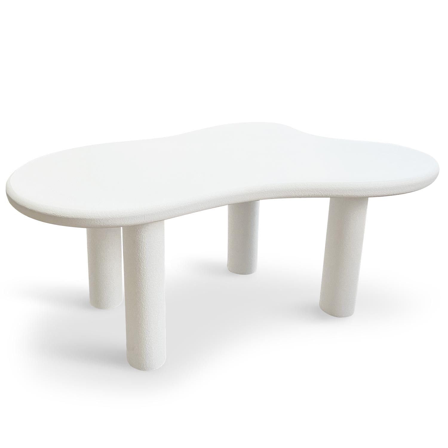 Table à manger design nuage Valdo pour de grands repas de 6 couverts