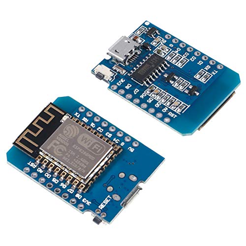 Aokin for ESP8266 ESP-12F D1 Mini NodeMcu Lua 4MByte WLAN WiFi Internet Development Board for Arduino, Compatible with WeMos D1 Mini, 5 Pcs